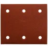 Image de Makita Feuilles rectangulaires abrasives 114x102 mm - 3 + 3 trous - Auto-agrippant - P-33146