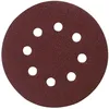 Image de Disque abrasif MAKITA Ã 125mm Red velcro avec 8 trous - Grain - Grain 400