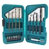 Image de Ensemble de 17 forets et mÃ¨ches MAKITA D-45858