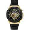 Image de Montre Homme Guess Momentum En Silicone Noir