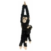 Image de Wild Republic ChimpanzÃ© avec BÃ©bÃ© Suspendu 51cm