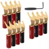 Image de Audioquest Fourche SureGrip 100 Gold - Fourche (lot de 12)