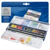 Image de Aquarelle fine Cotman - 12 demi-godets