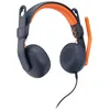 Image de Logitech Zone Learn Wired On-Ear Headset for Learners, 3.5mm AUX - Ãcouteurs avec micro - sur-oreille - remplacement - filaire - jack 3,5mm