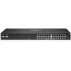 Image de HPE Aruba 6100 24G 4SFP+ Switch - Commutateur - GÃ©rÃ© - 24 x 10/100/1000 + 4 x 1 Gigabit / 10 Gigabit SFP+ - flux d'air cÃ´te Ã  cÃ´te - Montable sur rack
