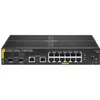 Image de HPE Aruba 6100 12G Class4 PoE 2G/2SFP+ 139W Switch - Commutateur - GÃ©rÃ© - 12 x 10/100/1000 (PoE+) + 2 x 1 Gigabit / 10 Gigabit SFP+ + 2 x 1000Base-T - Montable sur rack - PoE+ (139 W)