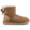 Image de Bottes hiver UGG Mini Bayley Bow II (Chestnut) Femme
