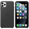 Image de Apple - Coque de protection pour téléphone portable - cuir, aluminium usiné - noir - pour iPhone 11 Pro Max