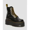 Image de Dr Martens Boots Plateformes En Cuir Jadon Max - Black Buttero - 41
