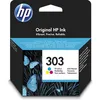 Image de HP 303 (T6N01AE) - 3-couleurs - Cartouche d'encre