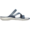 Image de Crocs - Tongs résistantes à l'eau - Swiftwater Sandal W Navy/White pour Femme - Taille 37-38