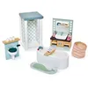 Image de Tender Leaf Toys Dovetail Bathroom Set Salle de bain de poupÃ©e