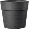 Image de Pot Rond ? R?Serve D'eau Plastique Deroma Save R Anthracite - 48 X H.43 1 Cm
