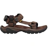 Image de Teva - Chaussures de randonnée journée - Terra Fi 5 Universal Leather Turkish Coffee pour Homme en Cuir - Taille 42 - Marron