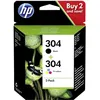 Image de HP 304 (3JB05AE) - Noir + 3 couleurs - Cartouche d'encre - Multipack