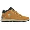 Image de Timberland - Basket Mi-Haute Ã Lacets Pour Homme En Jaune Sprint Trekker - Marron - 40