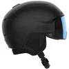 Image de Salomon - Casque à visière photochromique - Driver Prime Sigma Photo Mips Black en Laine - Taille L - Noir