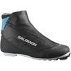 Image de Salomon - Chaussures de ski nordique classique - Rc8 Prolink Black/Process Blue pour Homme - Taille 11 UK - Blanc