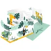 Image de 8 CARTONS INVITATION SAFARI NATURE SAUVAGE