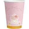 Image de Lot 8 Gobelets en Papier Princesse d'un jour 250ml - Amscan