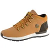 Image de Timberland - Basket Mi-Haute Ã Lacets Pour Homme En Jaune Sprint Trekker - Marron - 43