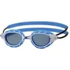 Image de Lunettes De Natation Zoggs Predator - Blue/White/Tintsmoke/Blue - Tu
