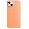 Image de Coque en silicone avec MagSafe pour iPhone 15 Plus - Sorbet a l'orange en occasion ou reconditionné