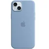 Image de Coque en silicone avec MagSafe pour iPhone 15 Plus - Bleu d'hiver en occasion ou reconditionné