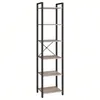 Image de BibliothÃ¨que 6 Niveaux, ÃtagÃ¨re Livres, Meuble de rangement Ouvert, pour bureau, Salon, Chambre, 40 x 30 x 187,5 cm