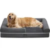 Image de Panier Pour Chien OrthopÃ©dique, Gris FoncÃ©