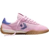 Image de Converse - Sneakers en daim - Run Star Trainer Stitched Suede New Found Bloom/Pink pour Femme en Nylon - Taille 37 - Rose