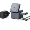 Image de Chargeur sans fil pliable Charge rapide 15 W, cube 3 en 1 compatible avec MagSafe en occasion ou reconditionné