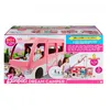 Image de Barbie Dream Camper - Camping-Car Transformable - 7 Zones de Jeu - 60 Accessoires - Avec Toboggan, Piscine, Pick-Up, Bateau pour Poupées - 76 cm  Dès 3 Ans, HCD46