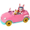 Image de Enchantimals - La Lapinmobile Avec Bree Lapin Et Son Animal - Mini PoupÃ©e - 4 Ans Et +
