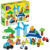 Image de Green Town Mega Bloks-Ville Verte-Coffret De Construction Maison Ãcologique