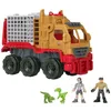 Image de Fisher-Price Imaginext - Jurassic World La Colo Du CrÃ©tacÃ©. Camion De Capture Et Yaz - Figurine Dinosaure - Des 3 Ans