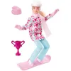 Image de PoupÃ©e Barbie Snowboardeuse - PoupÃ©e Mannequin - 3 Ans Et +