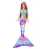 Image de Barbie Dreamtopia Barbie-PoupÃ©e Barbie SirÃ¨ne LumiÃ¨res Scintillantes, 3-7 ans