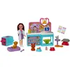Image de Barbie Chelsea Barbie-Coffret VÃ©tÃ©rinaire-4 animaux, 18 accessoires