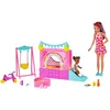Image de Barbie - Skipper Baby-Sitter - Coffret ChÃ¢teau Gonflable