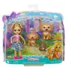 Image de Enchantimals - Coffret Famille De Gerika Retrievers - Mini PoupÃ©e - 4 Ans Et +