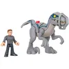 Image de Imaginext - Jurassic World - Coffret Blue En Fuite - Figurines Pour Enfants - 3 Ans Et +