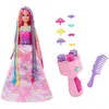 Image de PoupÃ©e Barbie Princesse Tresses Magiques Dreamtopia - Robe nuages et Ã©toiles