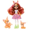 Image de Enchantimals - Coffret Famille De Renard Fennec - Mini PoupÃ©e - 4 Ans Et +