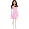 Image de Barbie Fashionistas Barbie-Barbie 224-PoupÃ©e cheveux noirs et robe vichy rose