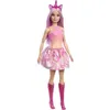 Image de Barbie A Touch of Magic Barbie-PoupÃ©es Licorne avec cheveux fantaisie et tenues effet dÃ©gradÃ©