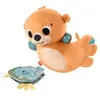 Image de Fisher-Price Fisher-Price-Loutre 2 en 1-Peluche pour jeu Ã  plat ventre
