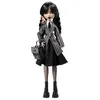 Image de Monster High - Mercredi Addams En Uniforme - PoupÃ©e Wednesday Avec La Chose
