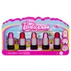 Image de Barbie Coffret Mini Barbieland 6 Rouge A Levres Avec Mini PoupÃ©es - Jbd26