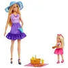 Image de Barbie Chelsea Barbie-Famille et Amis-Barbie Pique-Nique-Coffret 2 poupÃ©es